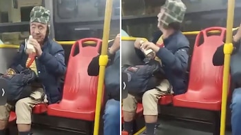 “El Chavo del 8” tomando licor en Transmilenio sacudió las redes sociales: “Se le chispoteó”