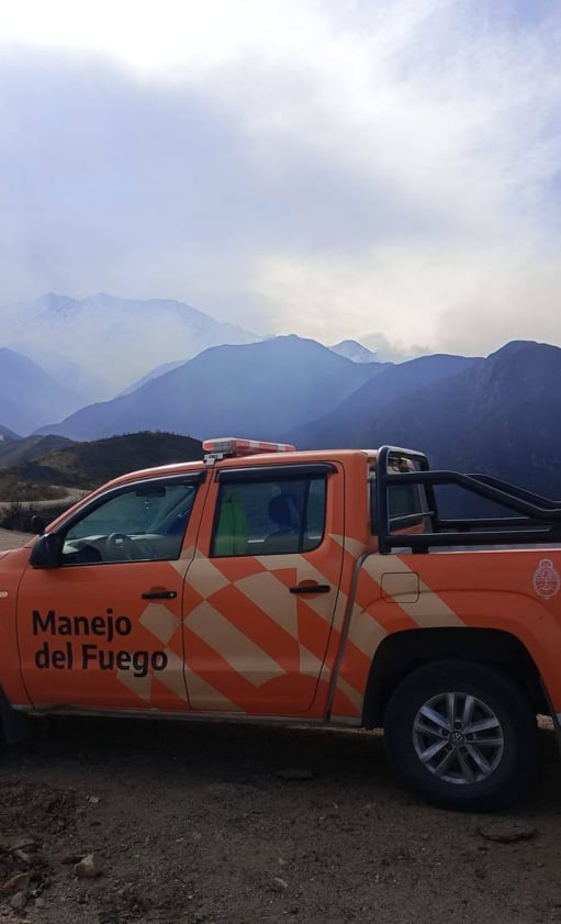 El humo alcanzó zonas urbanas (Chilecito Gobierno Municipal )
