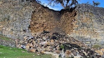 Il crollo di Kuelap non