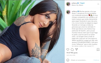 Erika Fernández es conductora de