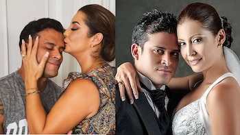 Los detalles del matrimonio de Karla Tarazona y Christian Domínguez: Boda civil, anillo con diamantes y sin orquesta