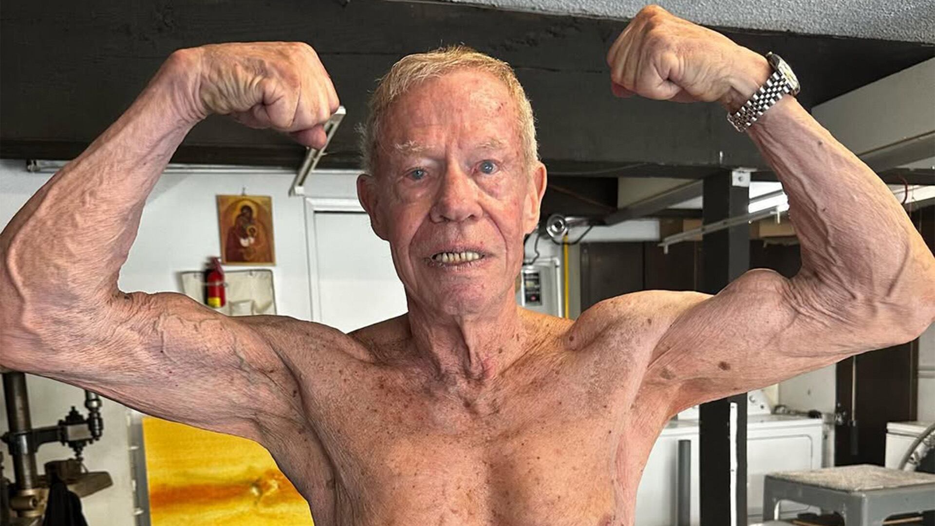 Adecuó su dieta con el paso del tiempo (Foto:
IG@larrywheels)