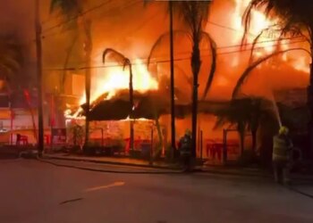 El fuego terminó por completo