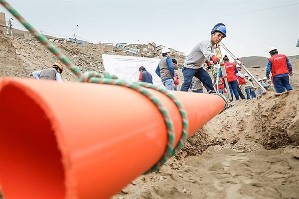 Obras de saneamiento