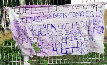 Narcomanta contra fiscal de Tabasco
