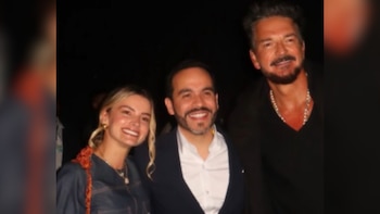 Abelardo de la Espriella y la futura primera dama, Ana Lucía Pineda, compartieron emotivo encuentro con Ricardo Arjona en Colombia