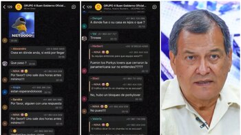 Chats del Buen Gobierno muestran enojo de partidarios ante tardanza de Jorge Nieto y burlas por su justificación: “Muy mal”