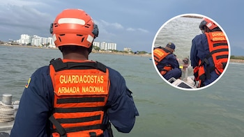 Tragedia en playa de Cartagena: rescataron cuerpo de menor de 15 años que habría sido arrastrado por el mar en medio de intensas lluvias
