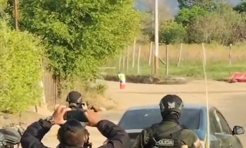 Cilindro bomba en cárcel de Palogordo