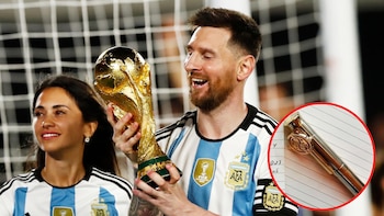 Qué significa el detalle que reveló la lapicera de Lionel Messi en la carta de despedida de la Selección: el guiño a Harry Potter
