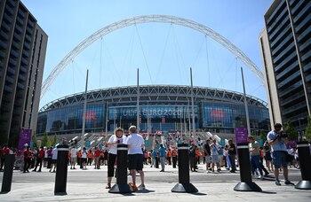 El estadio de Wembley, que