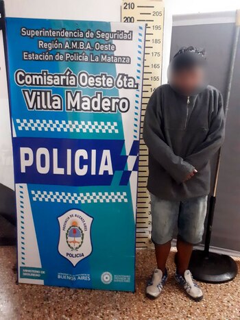 El detenido, Jimmy García