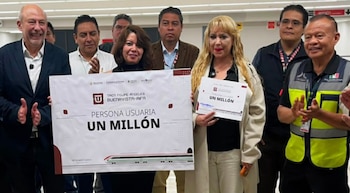 Tren AIFA pasajero un millón Edomex