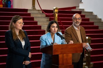 Entre otros, en la reunión