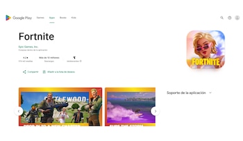 Fortnite es compatible a partir