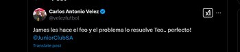 El comentarista deportivo se refirió
