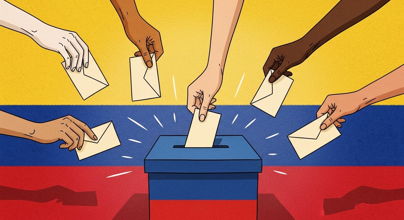 La segunda vuelta de las elecciones presidenciales de Colombia se vota el 21 de junio en Nueva York, Nueva Jersey y Connecticut entre Abelardo de la Espriella e Iván Cepeda (Imagen Ilustrativa Infobae)