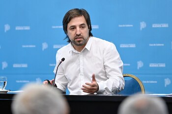 El ministro bonaerense admitió que