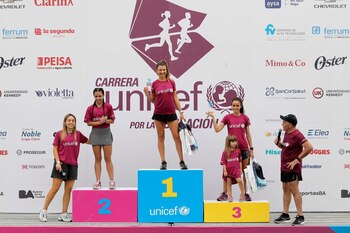 -En la categoría damas ganaron