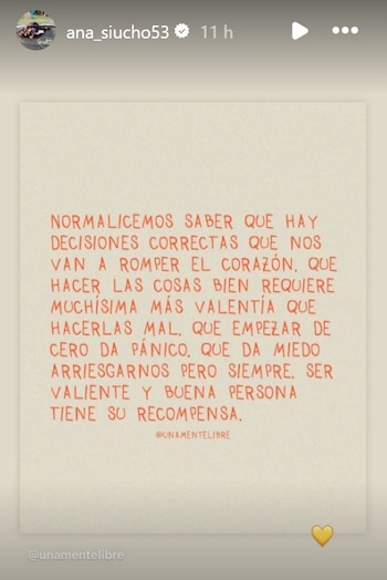 Ana Siucho y su inesperada