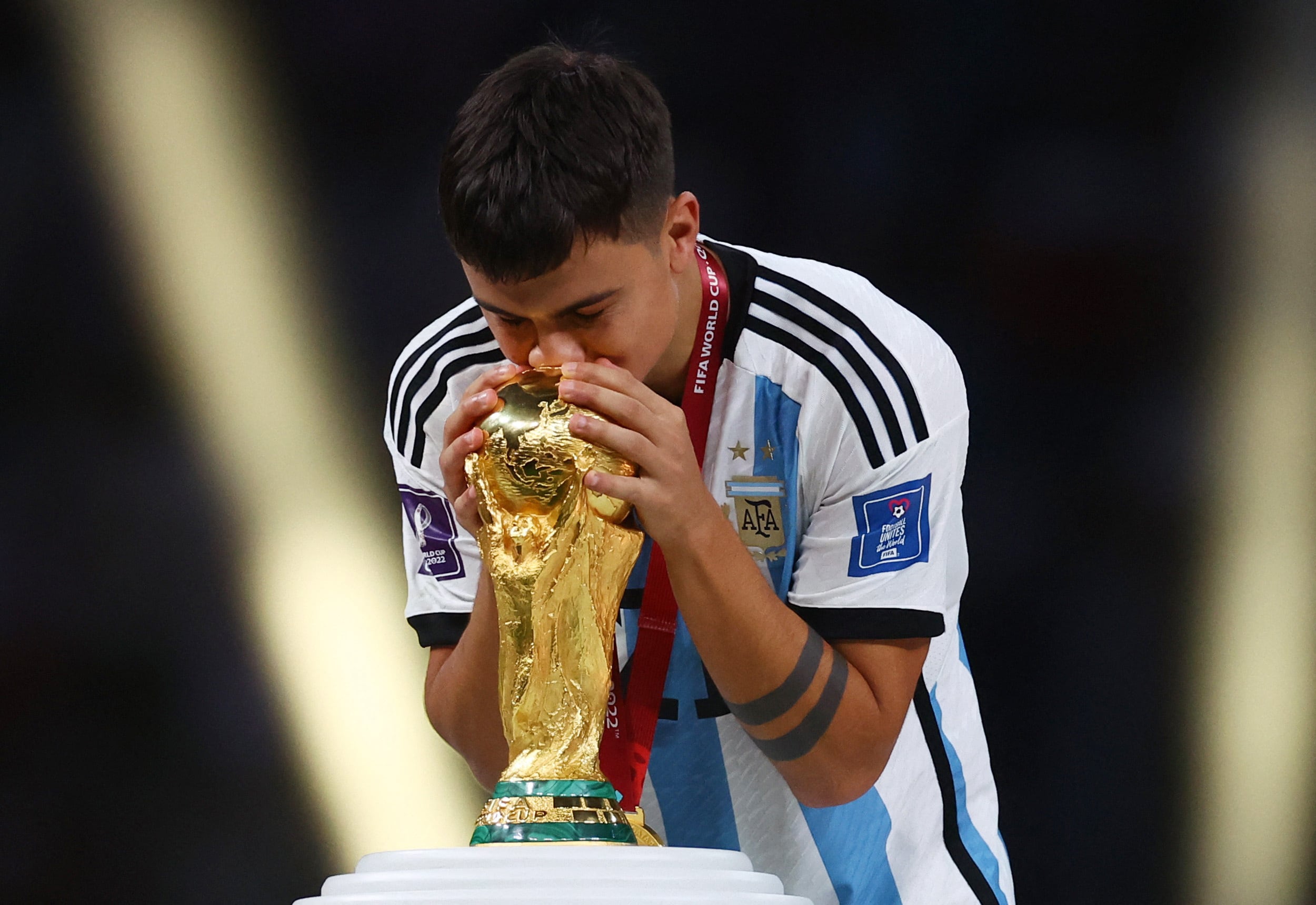 Paulo Dybala, otra de las grandes figuras que no estará presente en el Mundial 2026 (REUTERS/Kai Pfaffenbach)