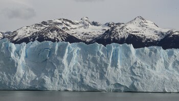 El glaciar ha estado perdiendo