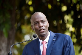 El asesinado presidente haitiano Jovenel