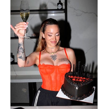 La Joaqui celebró su cumpleaños