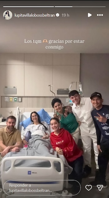 Lupita Villalobos ingresó al hospital por dolores constantes de cabeza e interrumpió sus entrenamientos para el Supernova (IG/ @lupitavillalobossbeltran)