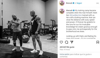 Johnson reveló en sus redes