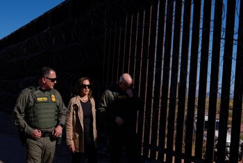 La candidata demócrata a la