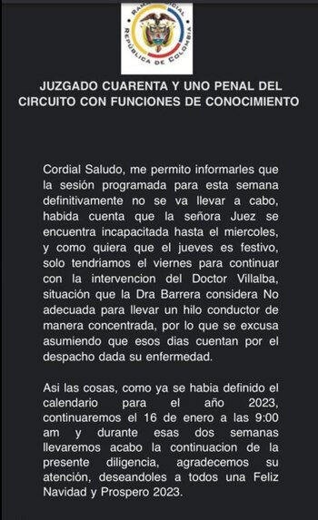 Solo hasta enero de 2023