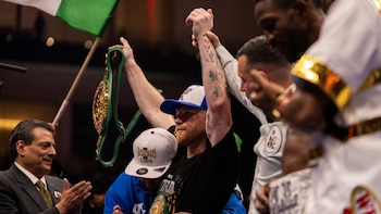 Canelo Álvarez da su opinión sobre el combate entre Benavidez y Zurdo Ramírez en mayo de 2026: “Muy buena pelea”