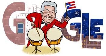 Doodle de Tito Fuente en