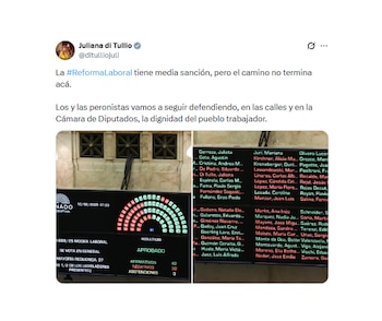 El mensaje de Juliana di