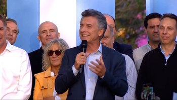 Mauricio Macri en el cierre