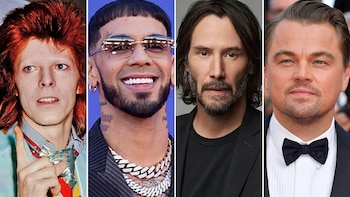 En distintas épocas, celebridades del