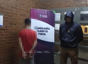 Las autoridades policiales de Puerto Tirol detuvieron a un hombre que tenía pedido ed captura (Foto: Diario Chaco)