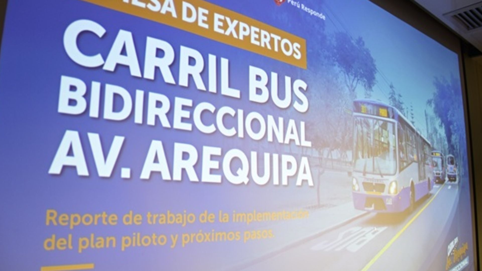 El piloto se desarrolla en un tramo de 1,5 kilómetros de la avenida Arequipa, comprendido entre la avenida 9 de Diciembre, conocida como Paseo Colón, y la calle Emilio Fernández - Créditos: ATU.