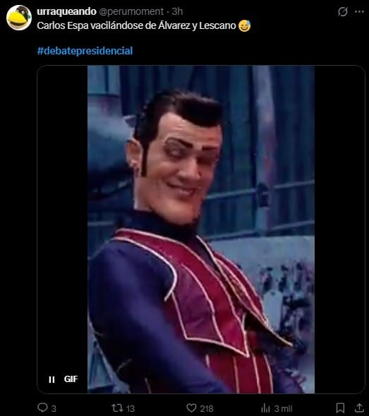 Debate presidencial EN VIVO: lo más viral en redes tras los momentos más polémicos. Captura: X.