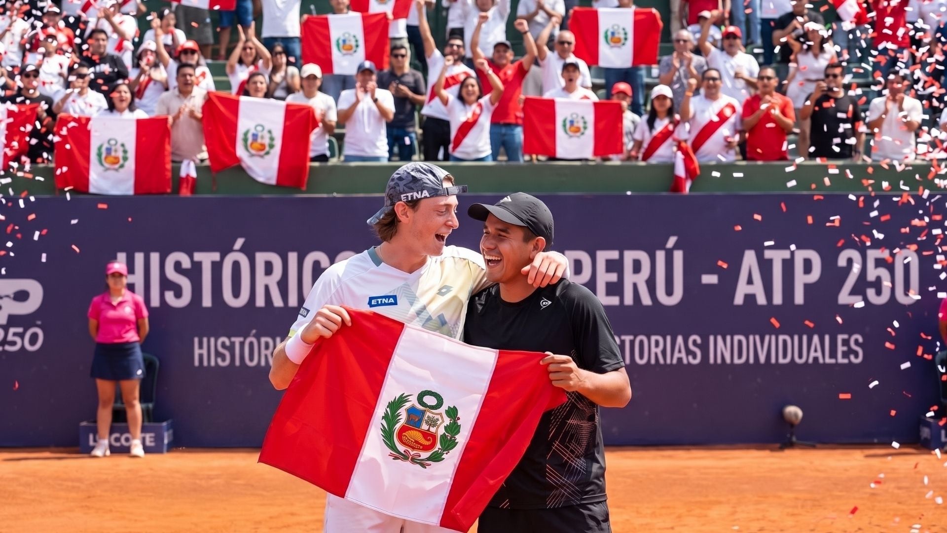 Después de 22 años, Ignacio Buse y Gonzalo Bueno devuelven al Perú una jornada histórica con doble triunfo en un ATP 250
