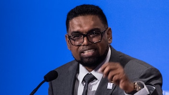 Presidente de Guyana envió mensaje