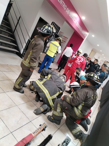 Las labores de emergencia fueron