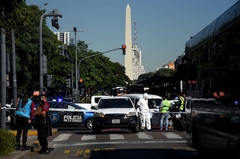 Choque Colectivos Metrobus 9 de Julio y Cordoba