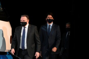 El premier de Quebec, Francois