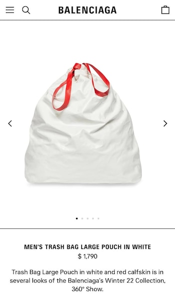 Balenciaga sí ha lanzado productos