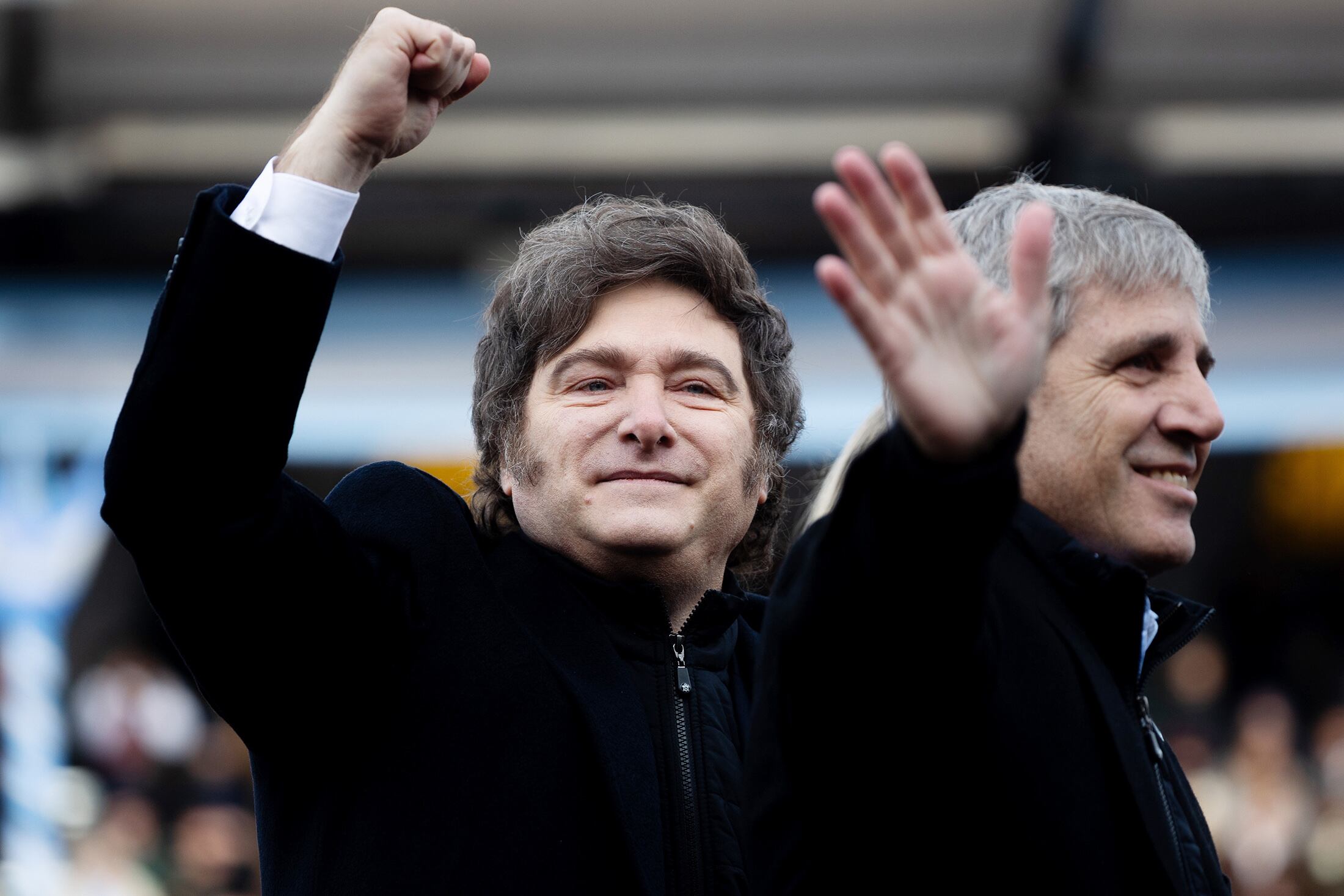 Javier Milei y Luis Caputo