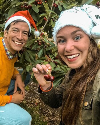 Ailén Lisei y Leandro Barrios,