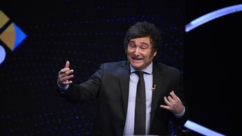 El presidente argentino Javier Milei