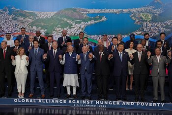 Algunos líderes mundialesw pidieron copias